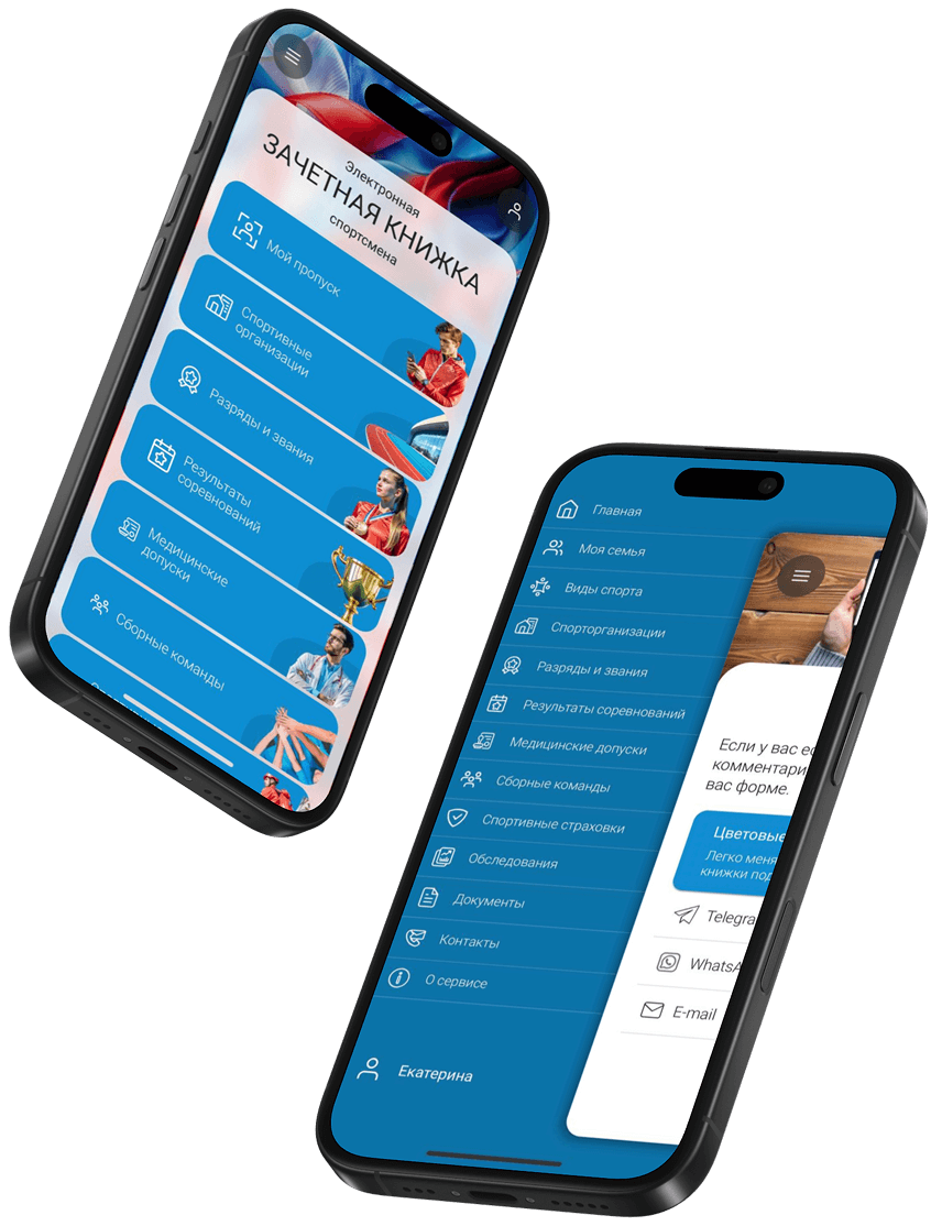 Мокапы с приложением